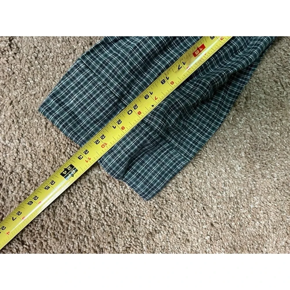 NWT‎ Vintage Ralph Lauren Polo Robe Mens Blue Check Plaid Logo Pony Size L/XL